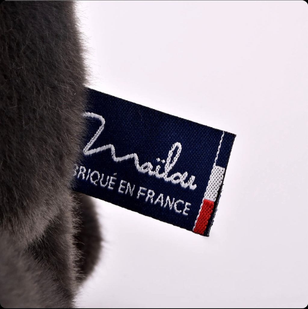 Peluche chat Méloé 56 cm - Noir Anthracite - Maïlou