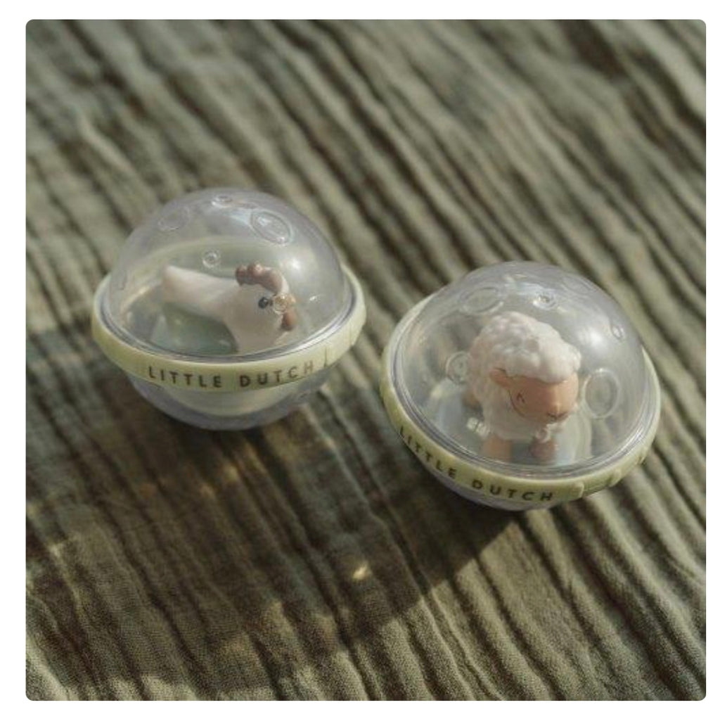 Set de 2 balles tournantes - Little Farm - Little Dutch