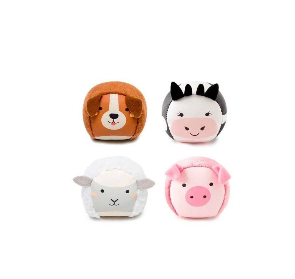 Set de 4 balles - Ferme - Doobals