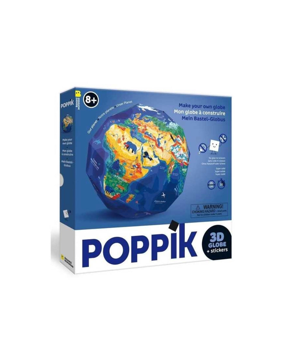 Mon globe à construire - Poppik