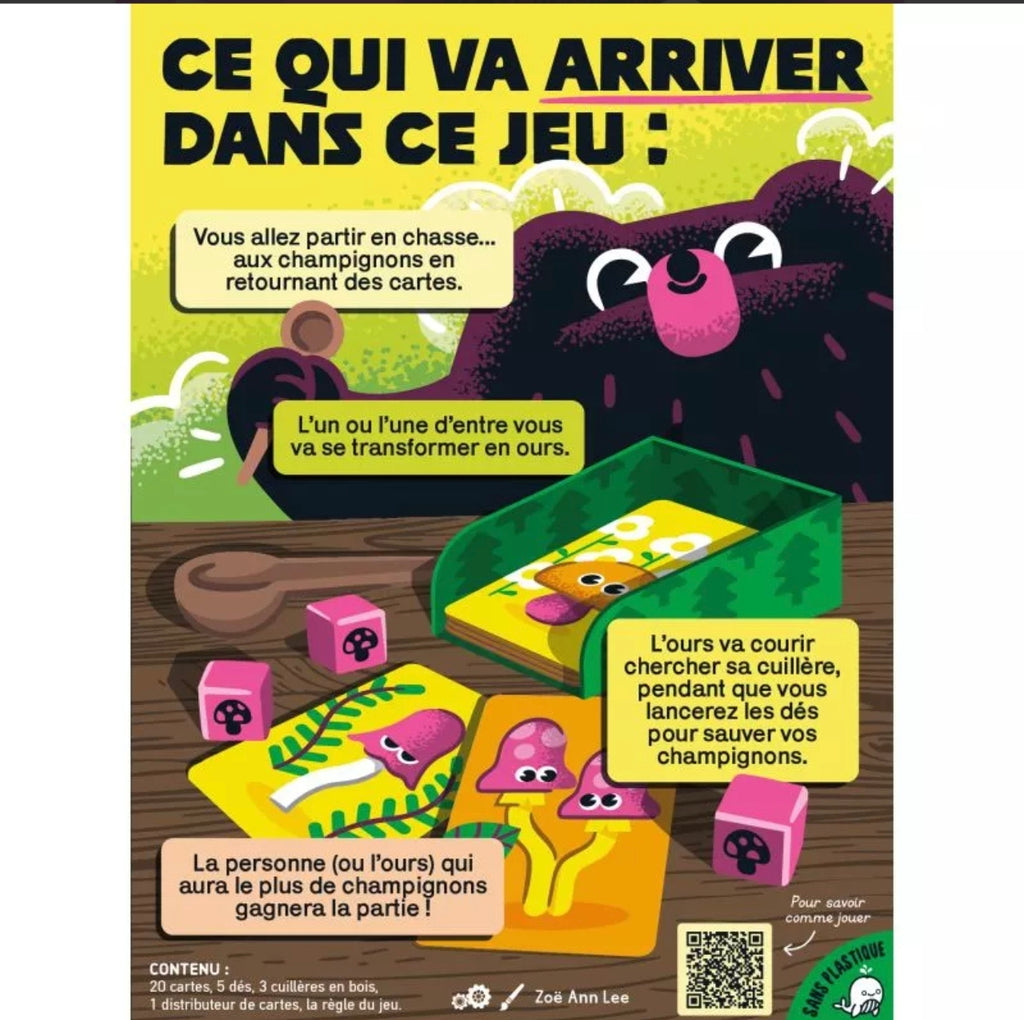 Jeu de société - Poum Poum Crounch - Gigamic