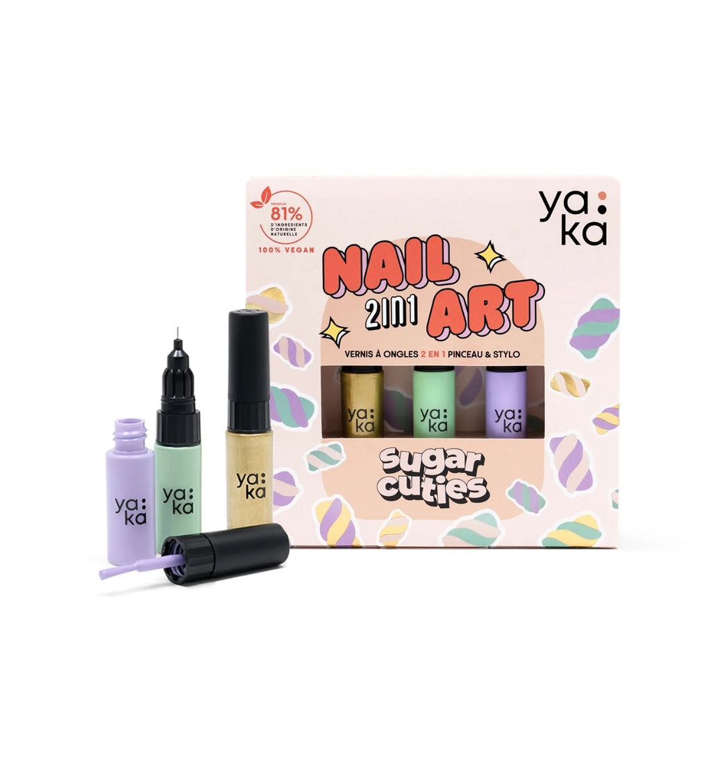 Kit Nail Art - Sugar Cuties - Yaka Paris