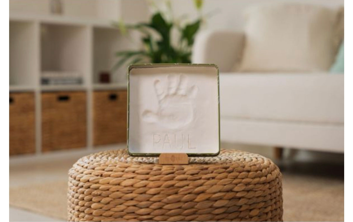 Kit empreinte Babybox carrée - Olive Tree - Petit Artichaut