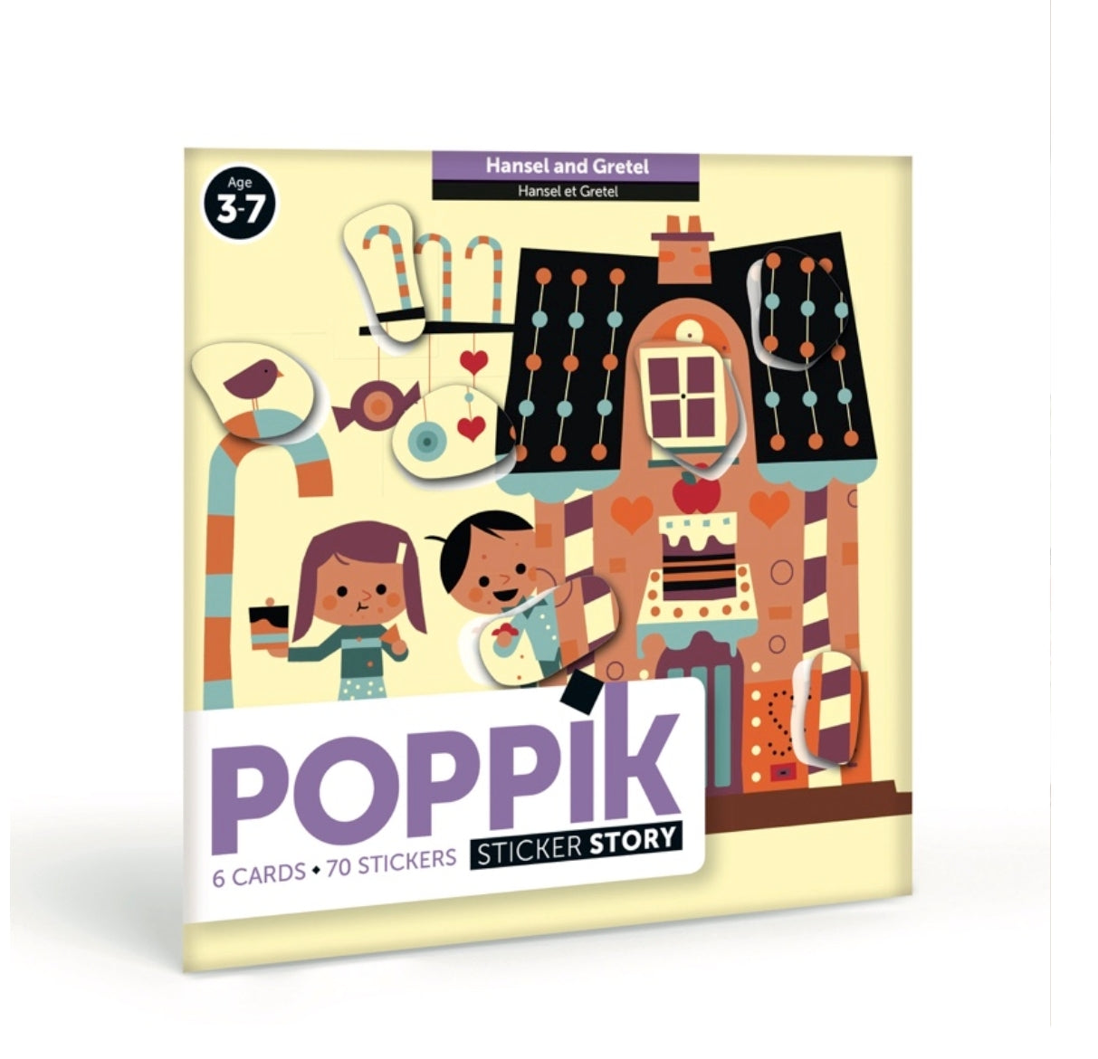 Conte en stickers - Hansel & Gretel - Poppik