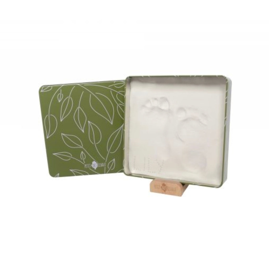 Kit empreinte Babybox carrée - Olive Tree - Petit Artichaut