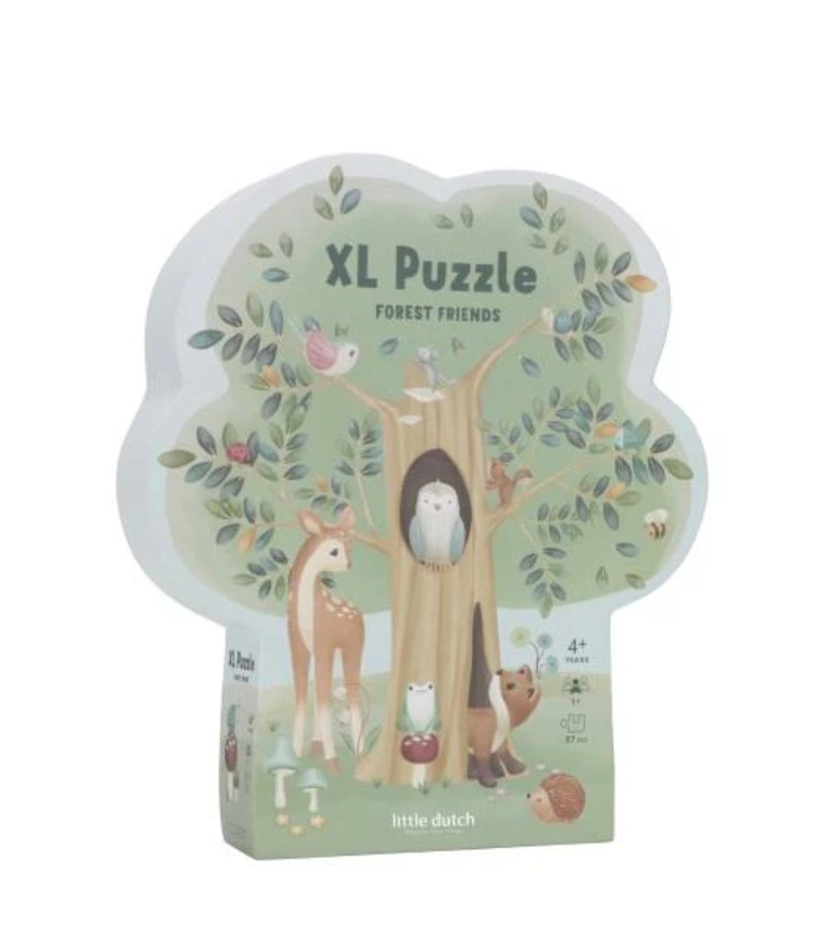 Puzzle de sol en carton FSC - Forest Friends - Little Dutch