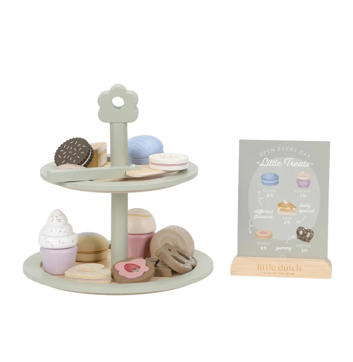 Présentoir à pâtisseries en bois - Little Dutch