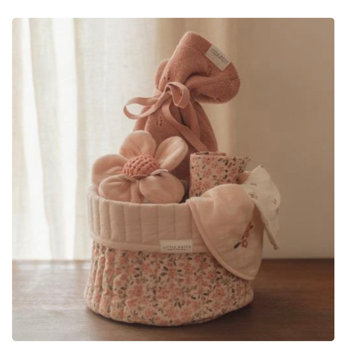 Hochet peluche fleur - Fairy Garden - Little Dutch