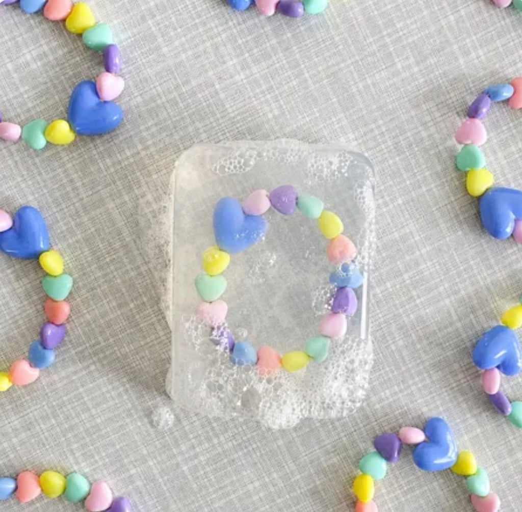 Savon artisanal - Bracelet multicolore enfant - Ludi Soap x Gaga