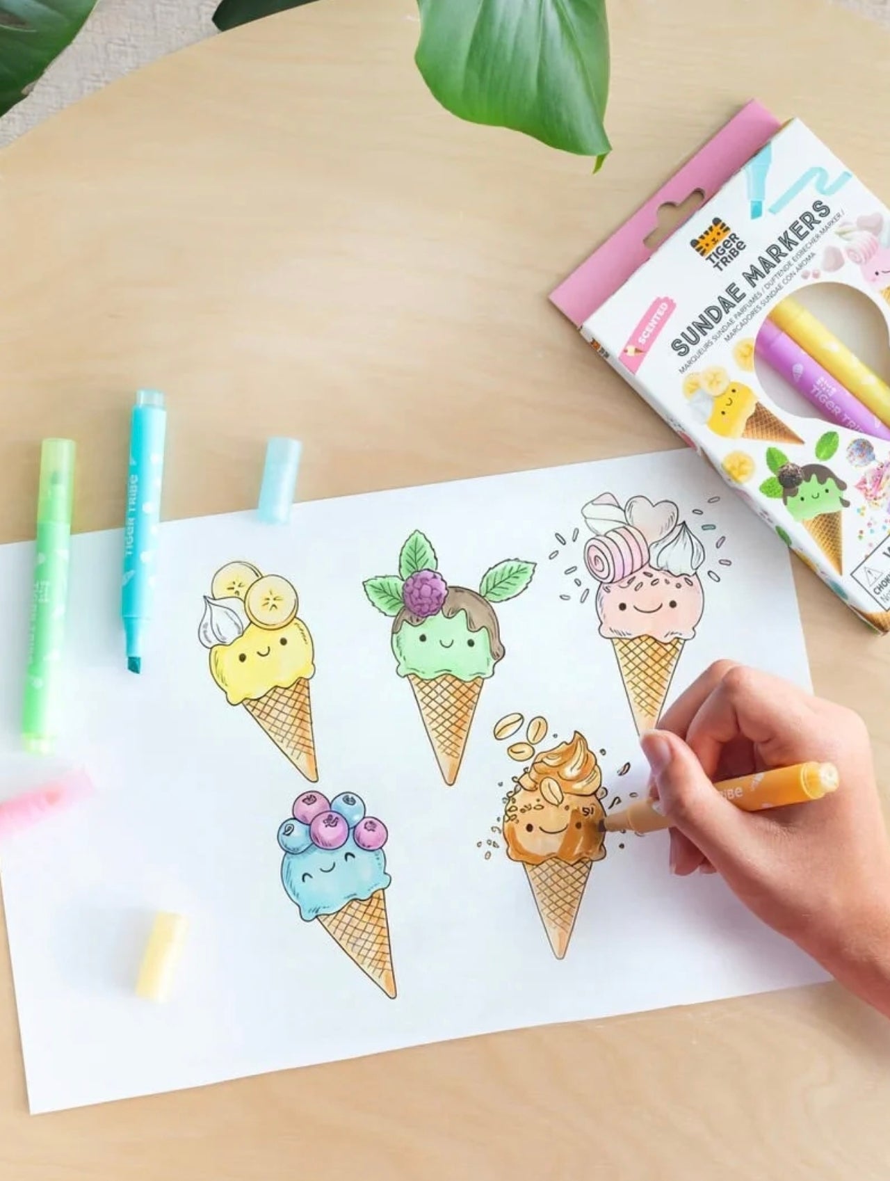 Feutres parfumés - Tiger Tribe