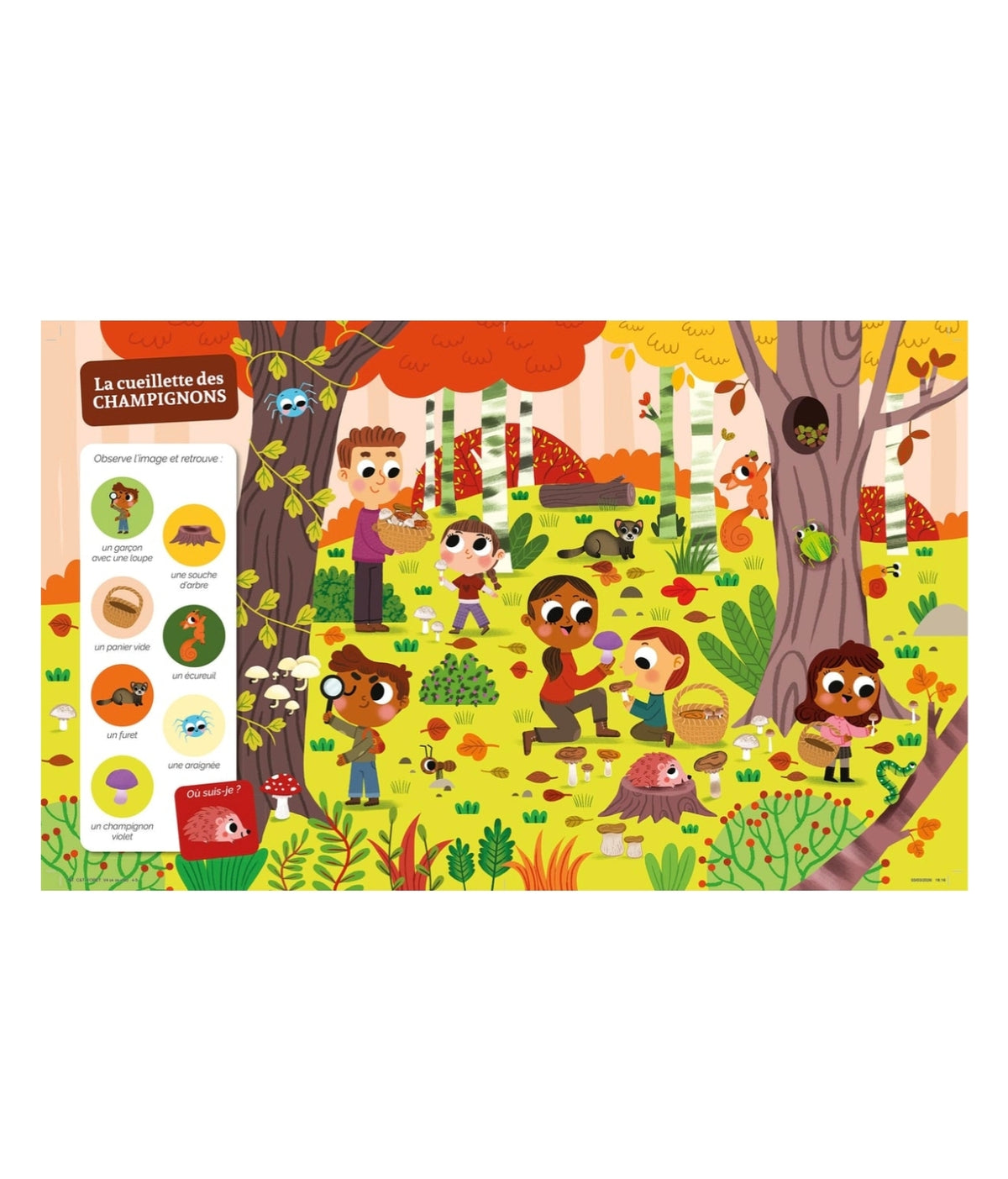 Mon cherche et trouve des touts petits - La Forêt - Auzou