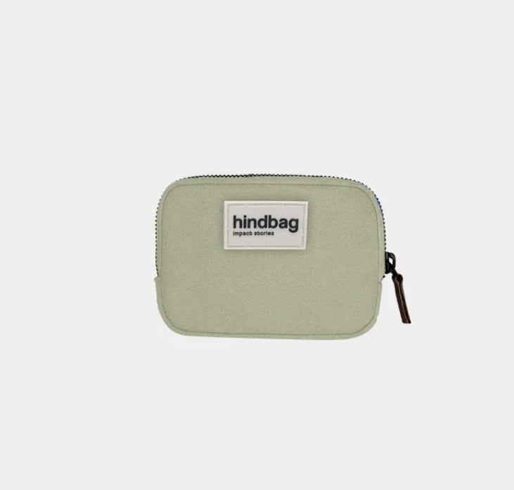 Porte-monnaie Lili - Vert argile -  Hindbag