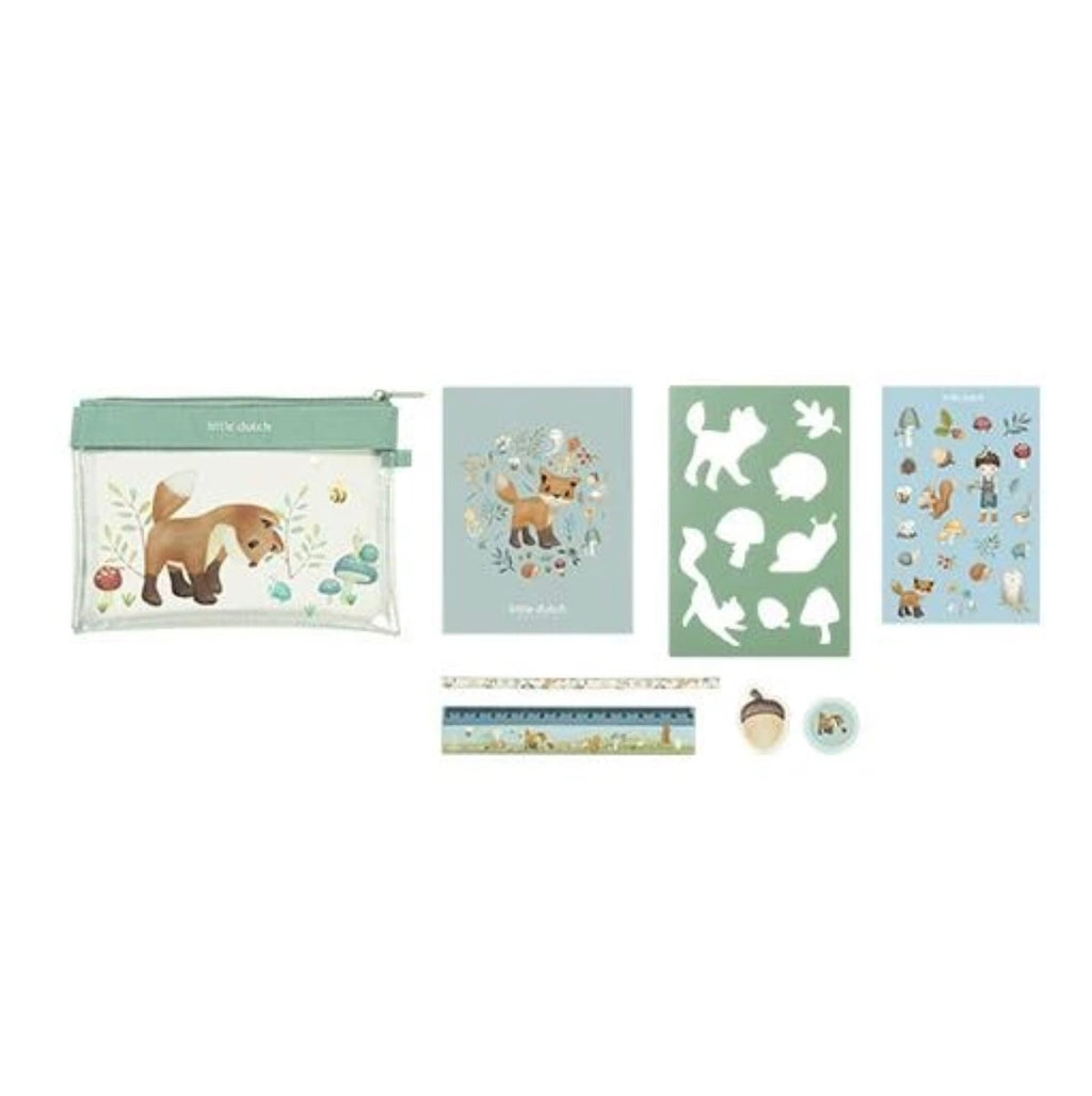 Set de papeterie - Forest Friends - Little Dutch
