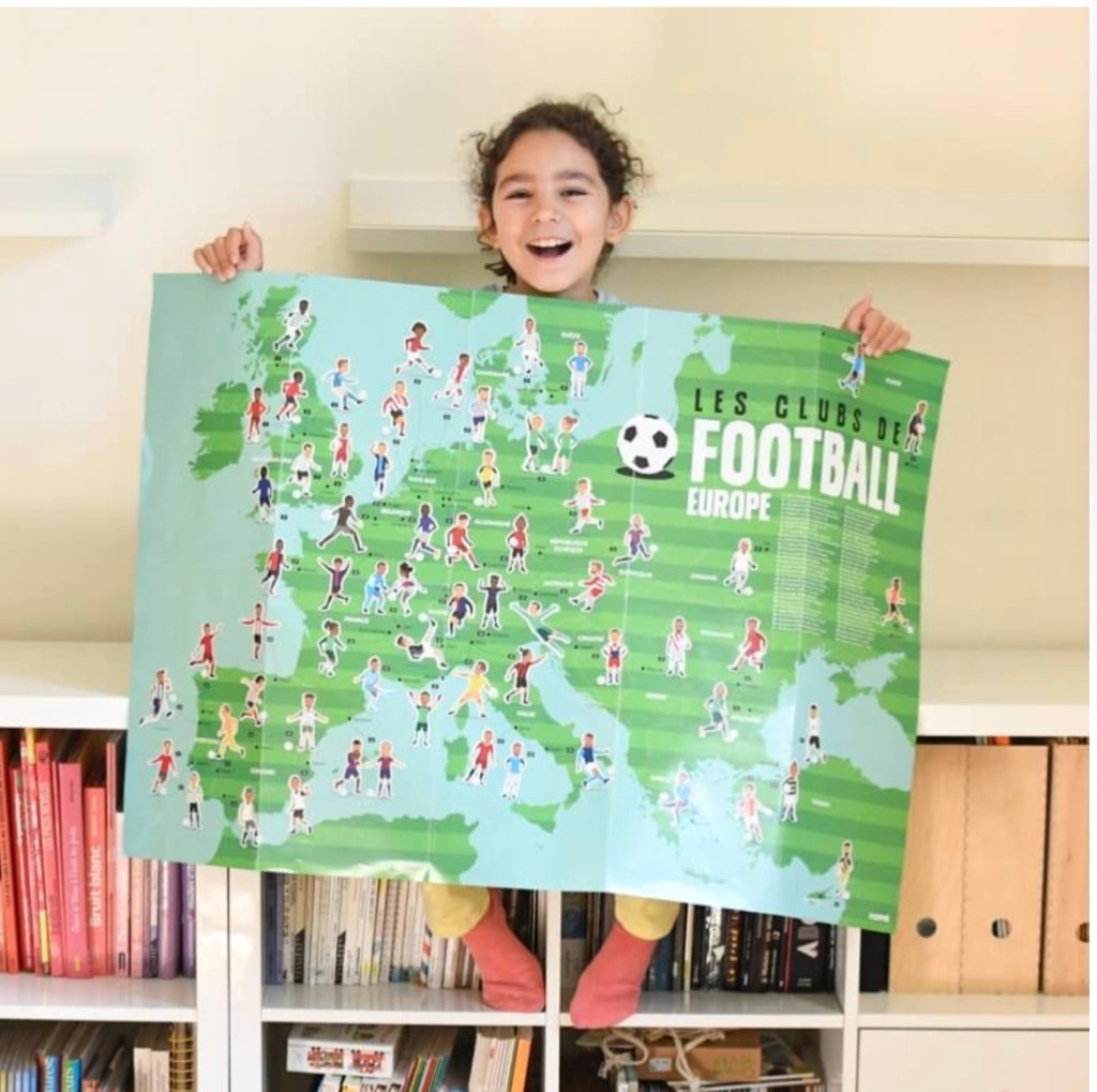 Poster et stickers - Foot  - Poppik