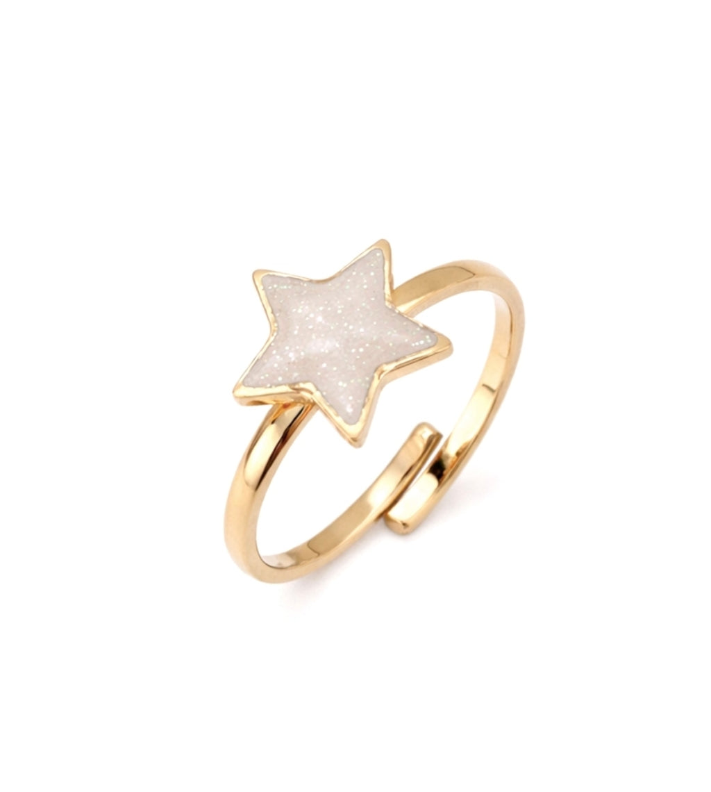 Bague anti-stress - Etoile Scintillante - Mrs Ertha