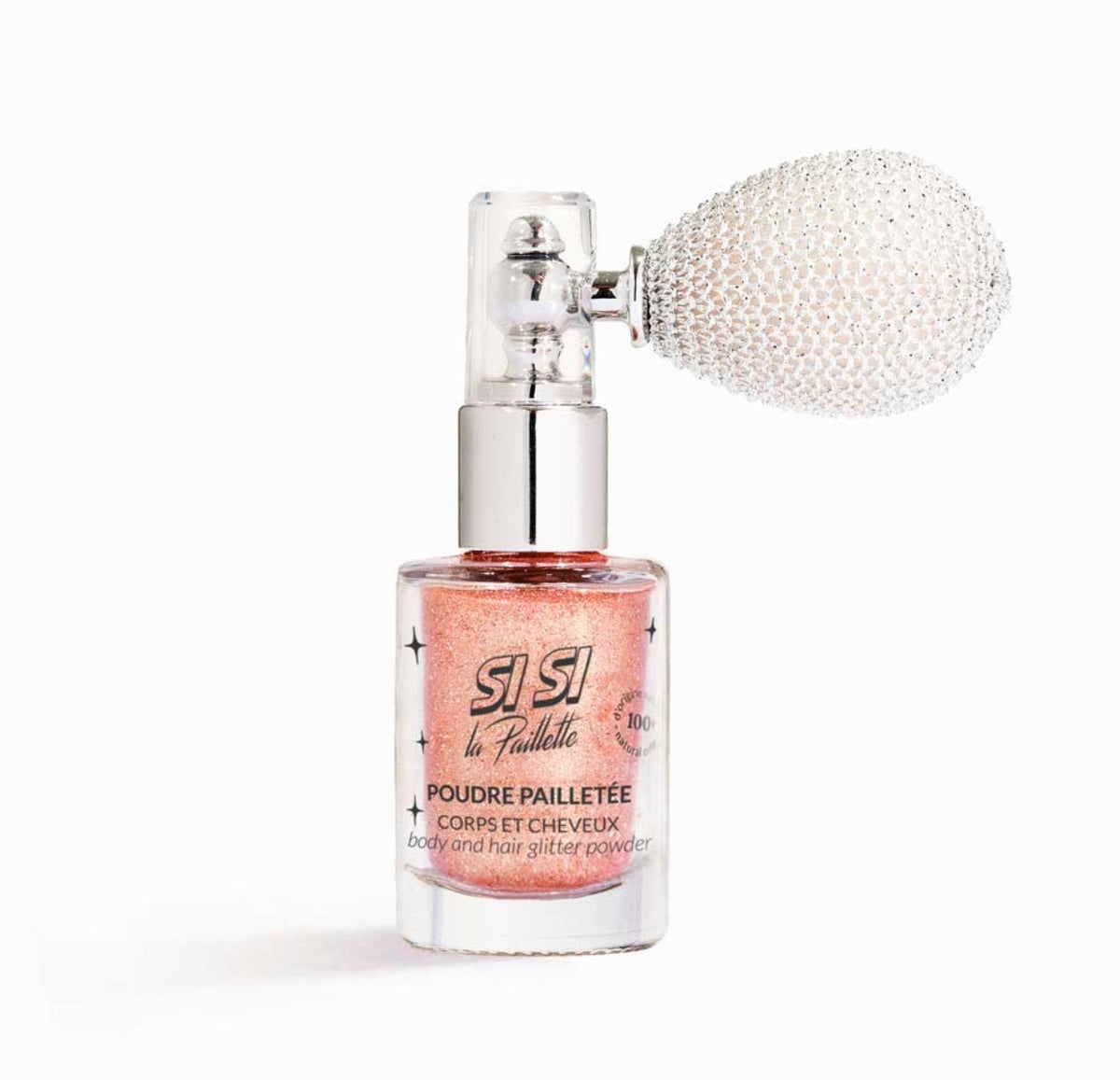 Spray poudre paillettés - Or Rose - Si Si la Paillette