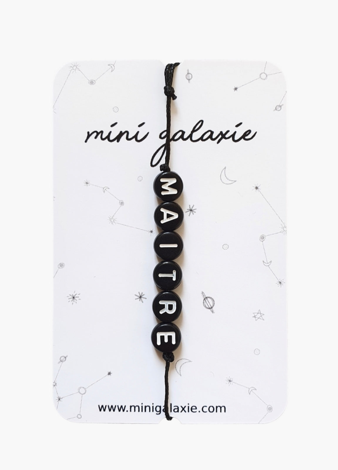 Bracelet coulissant - Maitre - Mini Galaxie