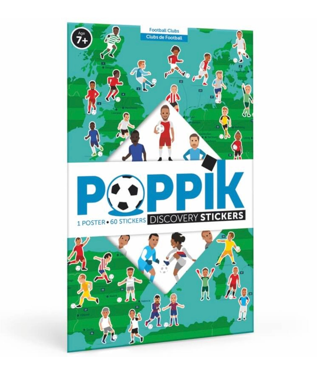 Poster et stickers - Foot  - Poppik
