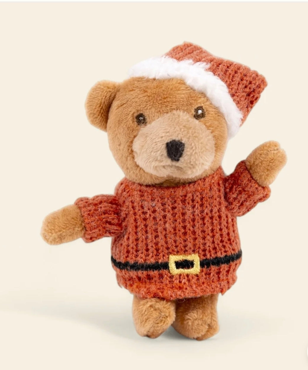 Peluche ours miniature - Père-Noël - Egmont Toys