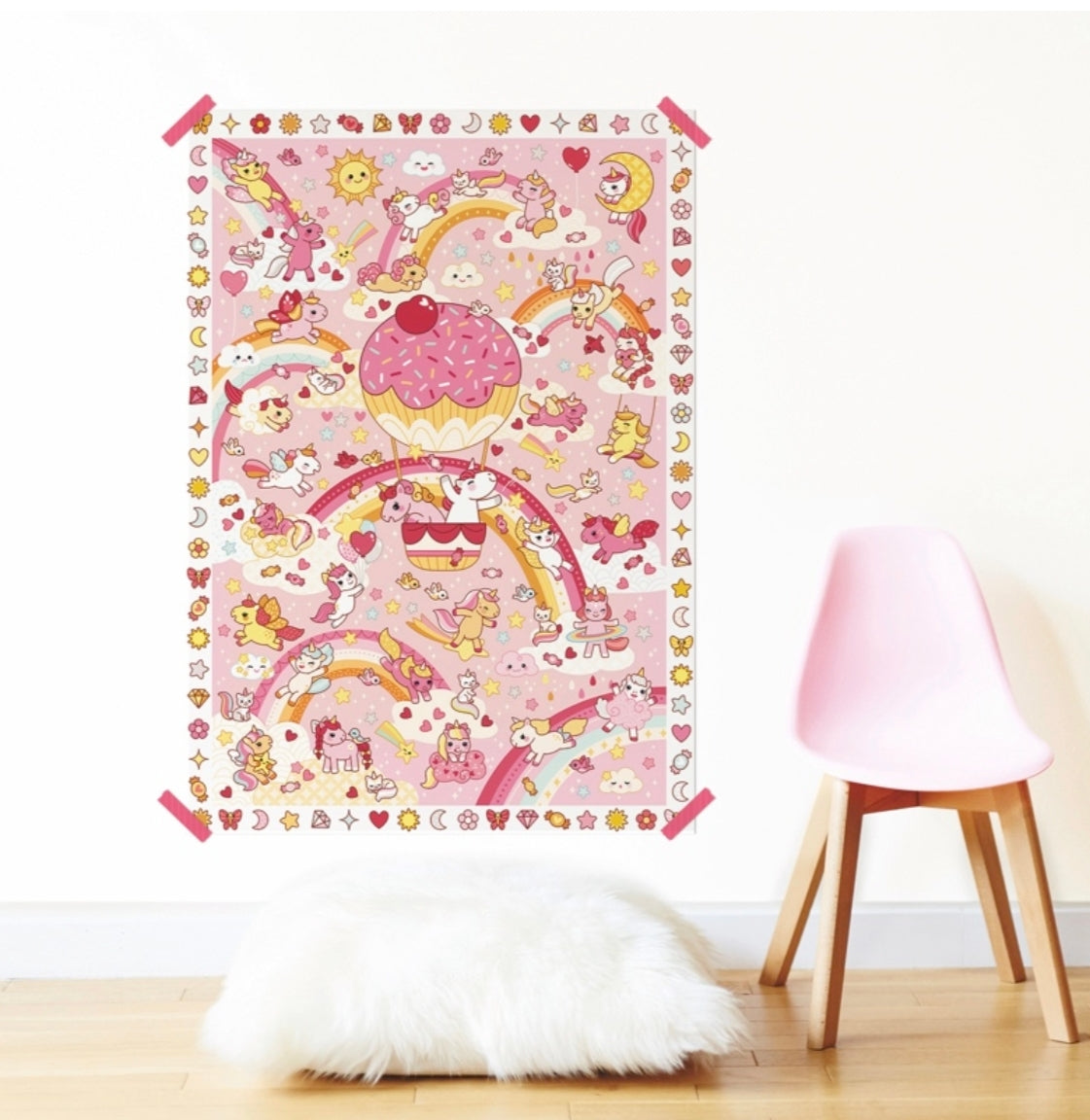 Poster et stickers - Licorne - Poppik