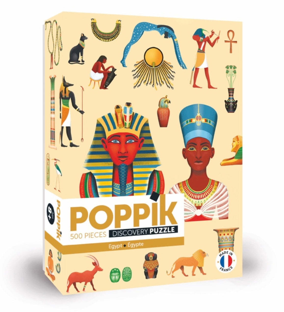 Puzzle 500 Pièces - Egypte - Poppik