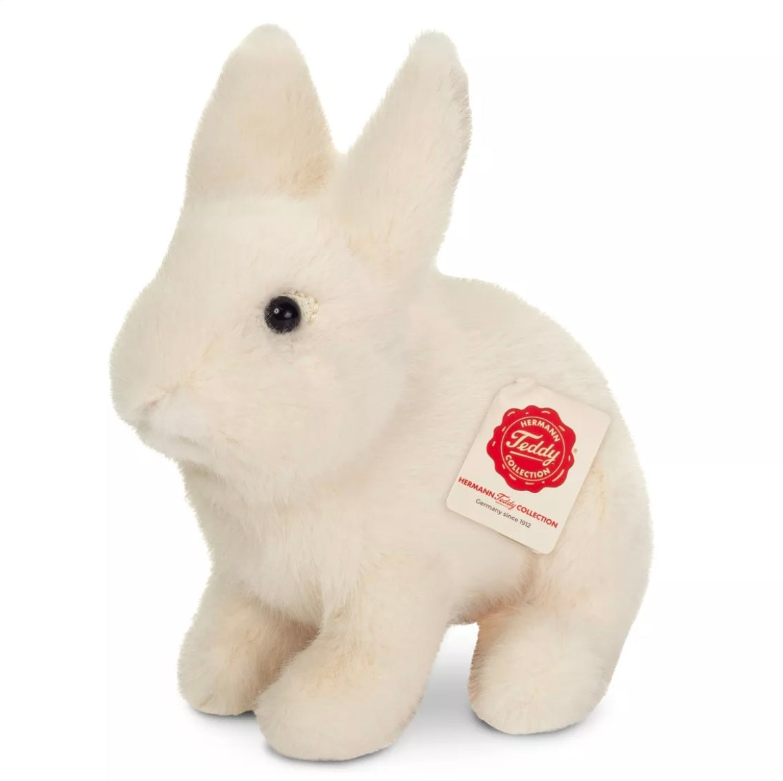 Peluche lapin assis 20 cm - Crème  -  Teddy Hermann