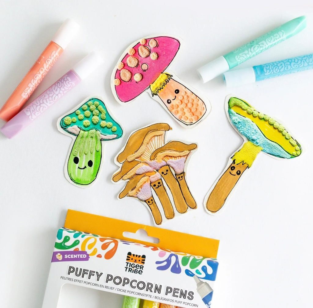 Feutres pop corn - Tiger Tribe