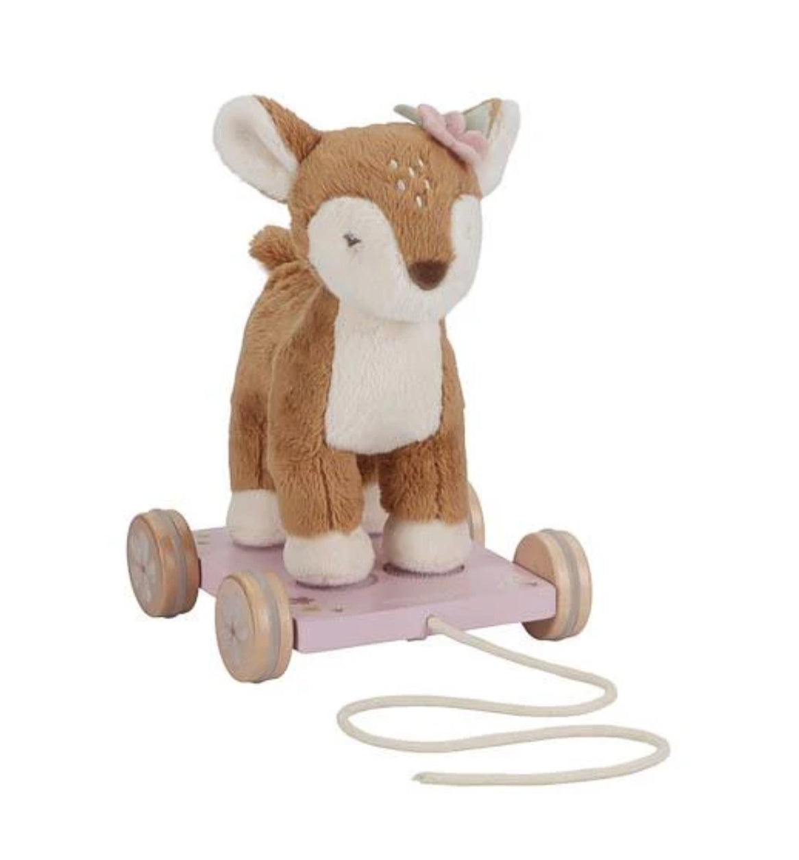 Peluche à tirer faon - Fairy Garden - Little Dutch