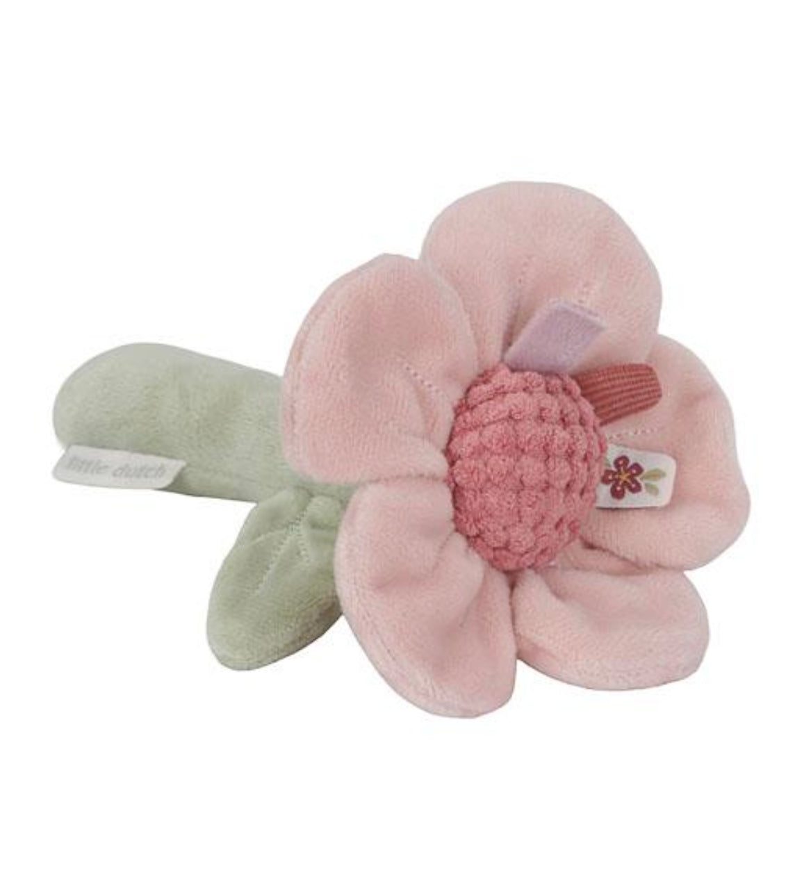 Hochet peluche fleur - Fairy Garden - Little Dutch