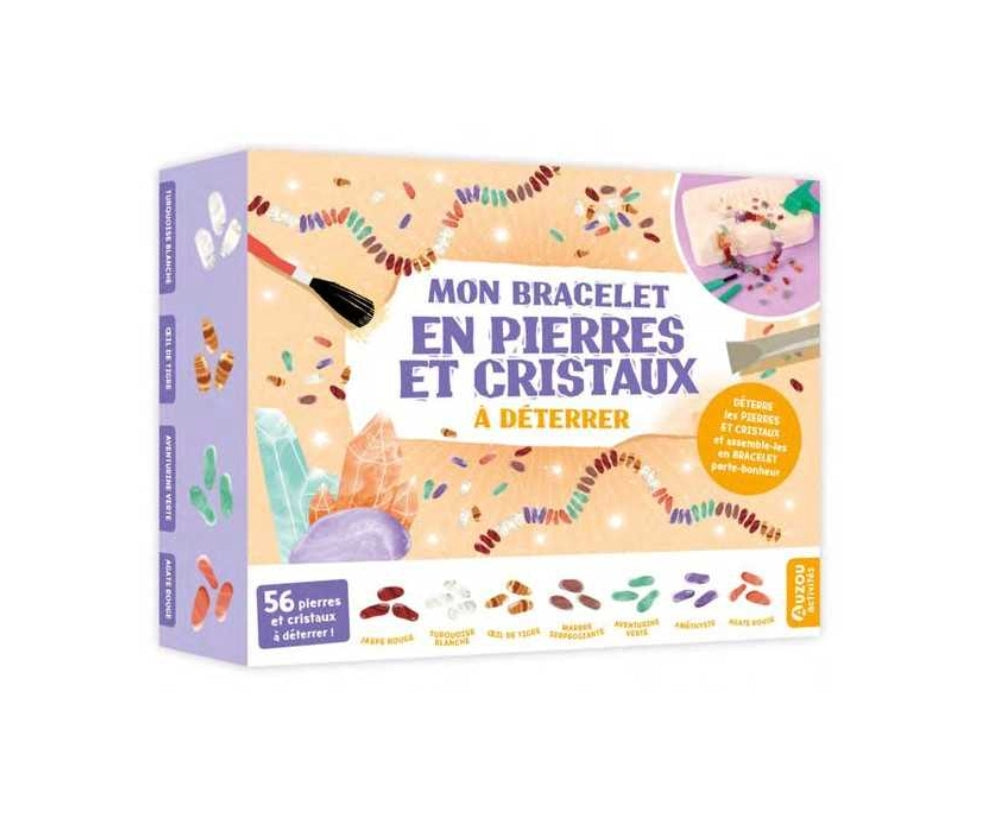 Bracelets en pierres et cristaux - Auzou