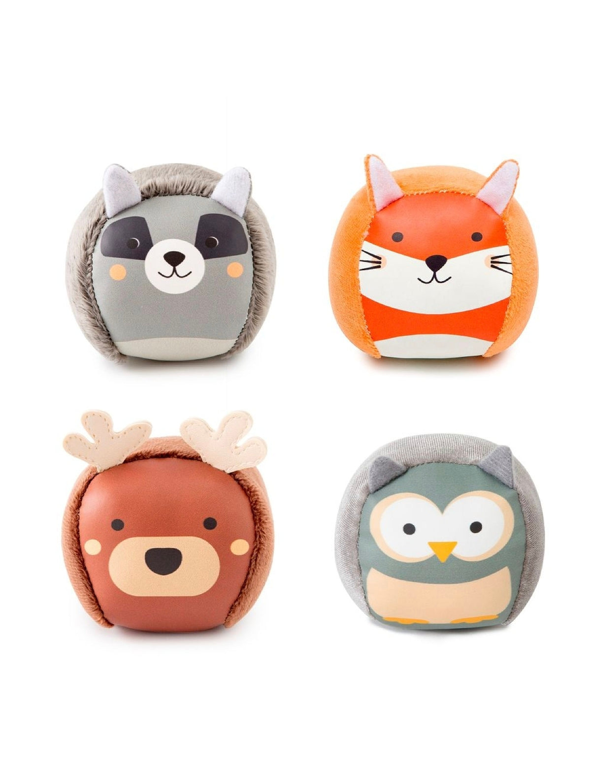 Set de 4 balles sensorielles Dooballs - Forêt - Little Big Friends