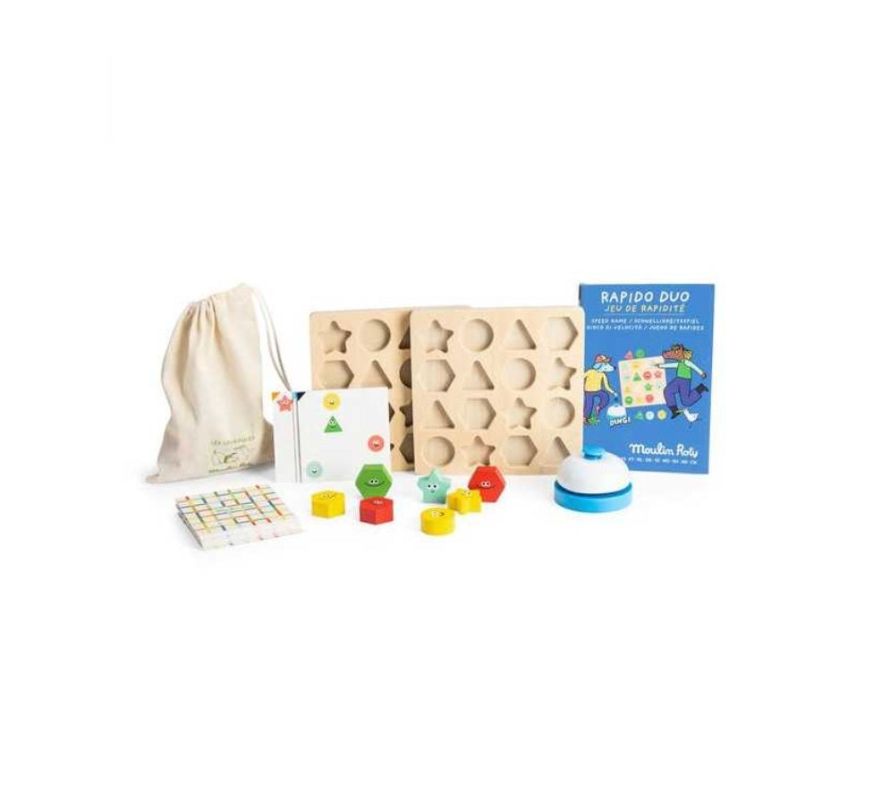Jeu de société - Rapido Duo - Moulin Roty