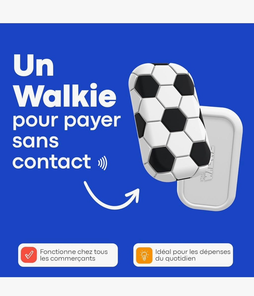 Porte-monnaie sans contact - Foot - Money Walkie