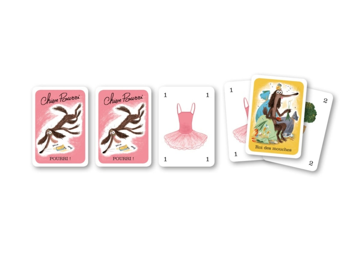 Jeu Tu bluffes Chien Pourri - Ecoles des loisirs x Moulin Roty