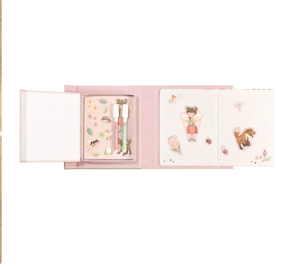 Livre de dessin magnétique Rosa - Fairy Garden