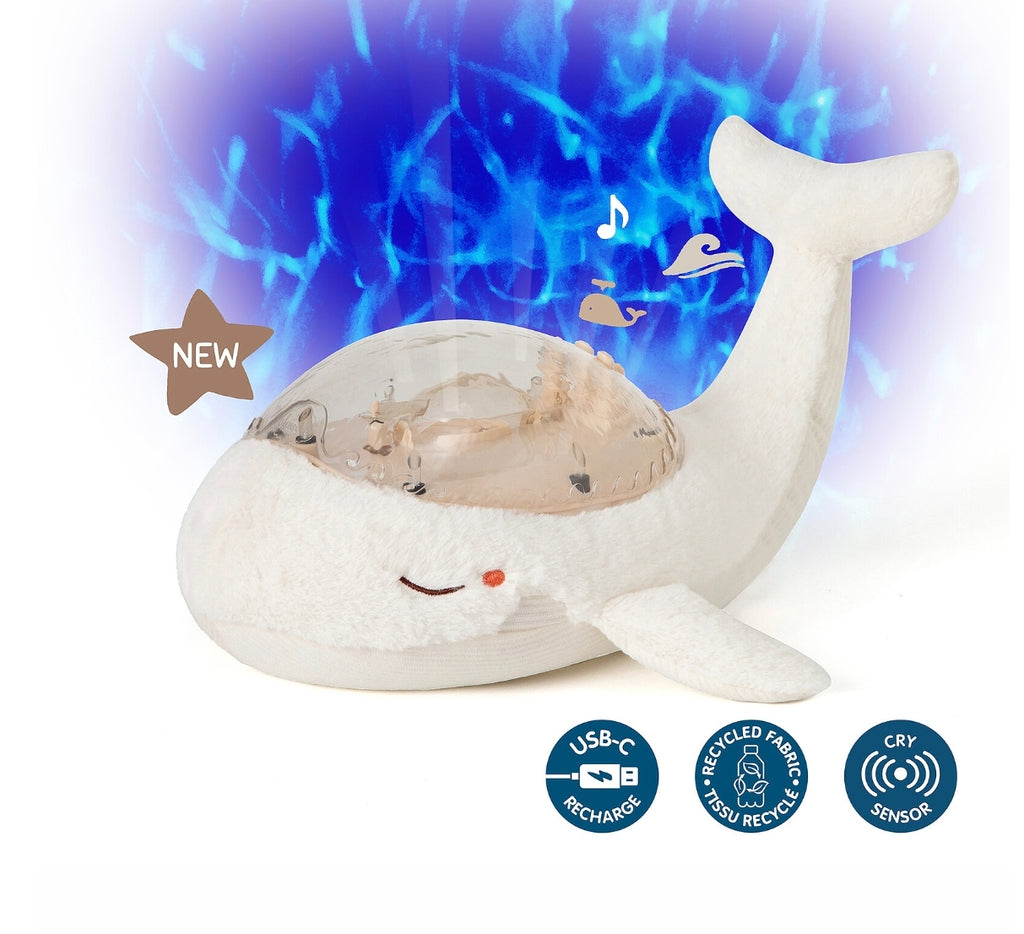 Peluche veilleuse projecteur - Tranquil Whale - Cloud B