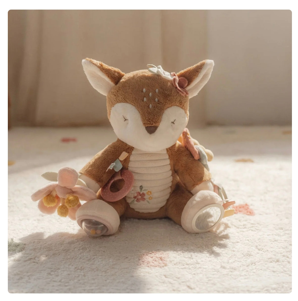 Peluche d'activités faon - Fairy Garden - Little Dutch