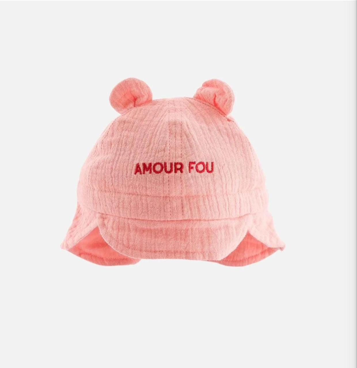 Chapeau large 6/12 mois - Amour fou  - Chamaye