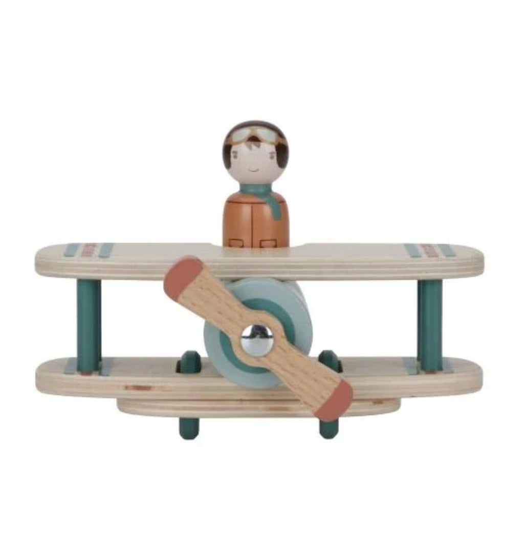 Avion avec figurine - Little Dutch