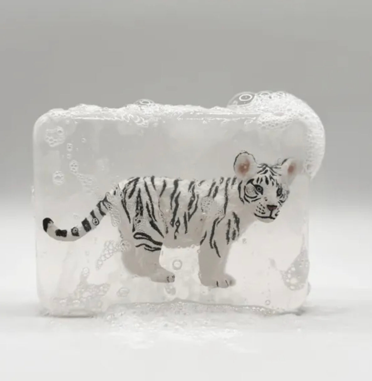 Savon artisanal - Bébe tigre blanc - Ludi Soap