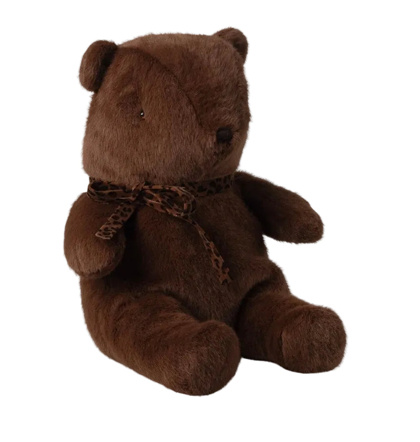 Peluche ours Teddy bear Medium - Marron Chocolat - Maileg