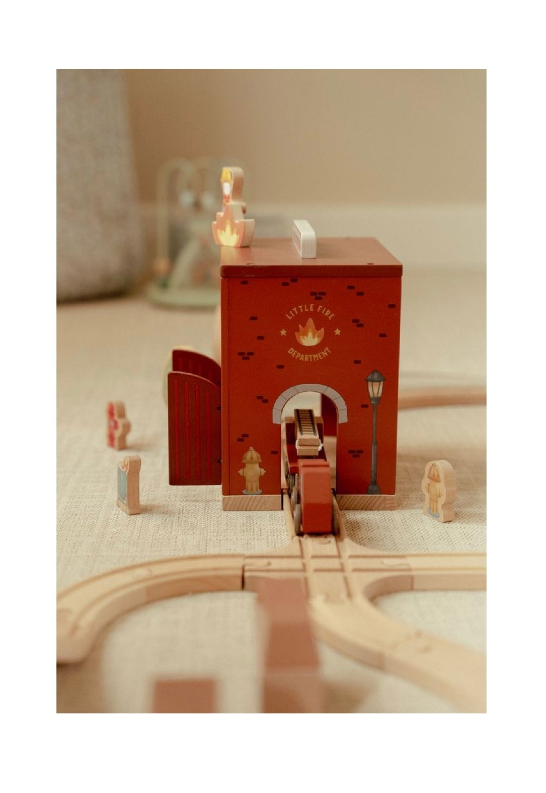 Caserne de pompiers en bois FSC - Little Dutch