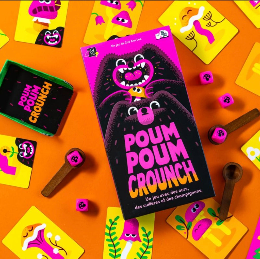 Jeu de société - Poum Poum Crounch - Gigamic
