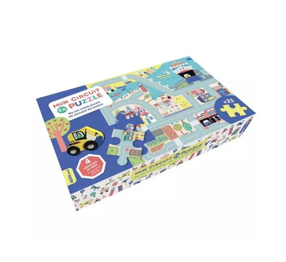 Mon circuit en puzzle - Auzou