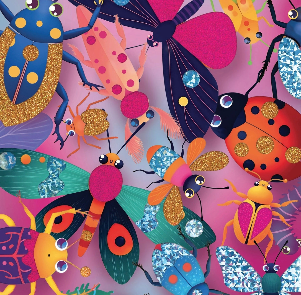 Cartes à métalliser - Insectes - Graine Créative