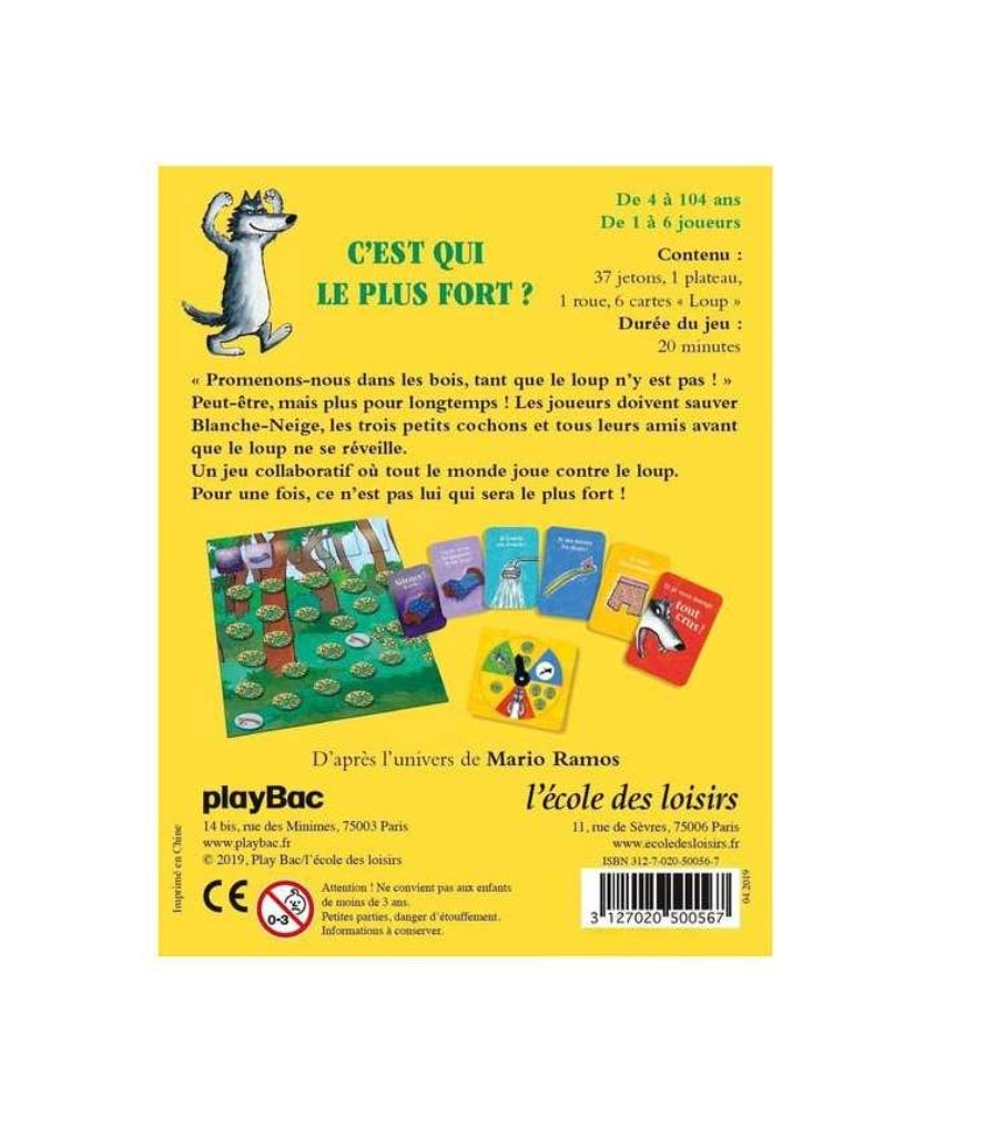 Jeu de société - C'est qui le plus fort ? - L'école des loisirs