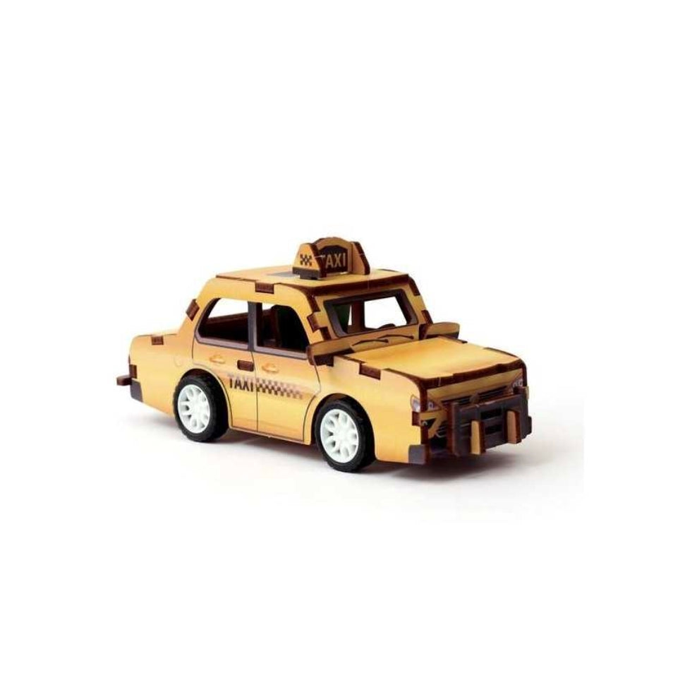Maquette bois - Véhicule taxi - Graine Créative