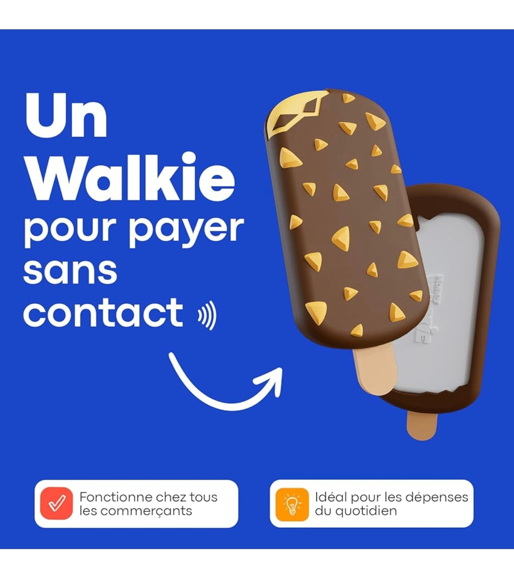 Porte-monnaie sans contact - Glace - Money Walkie