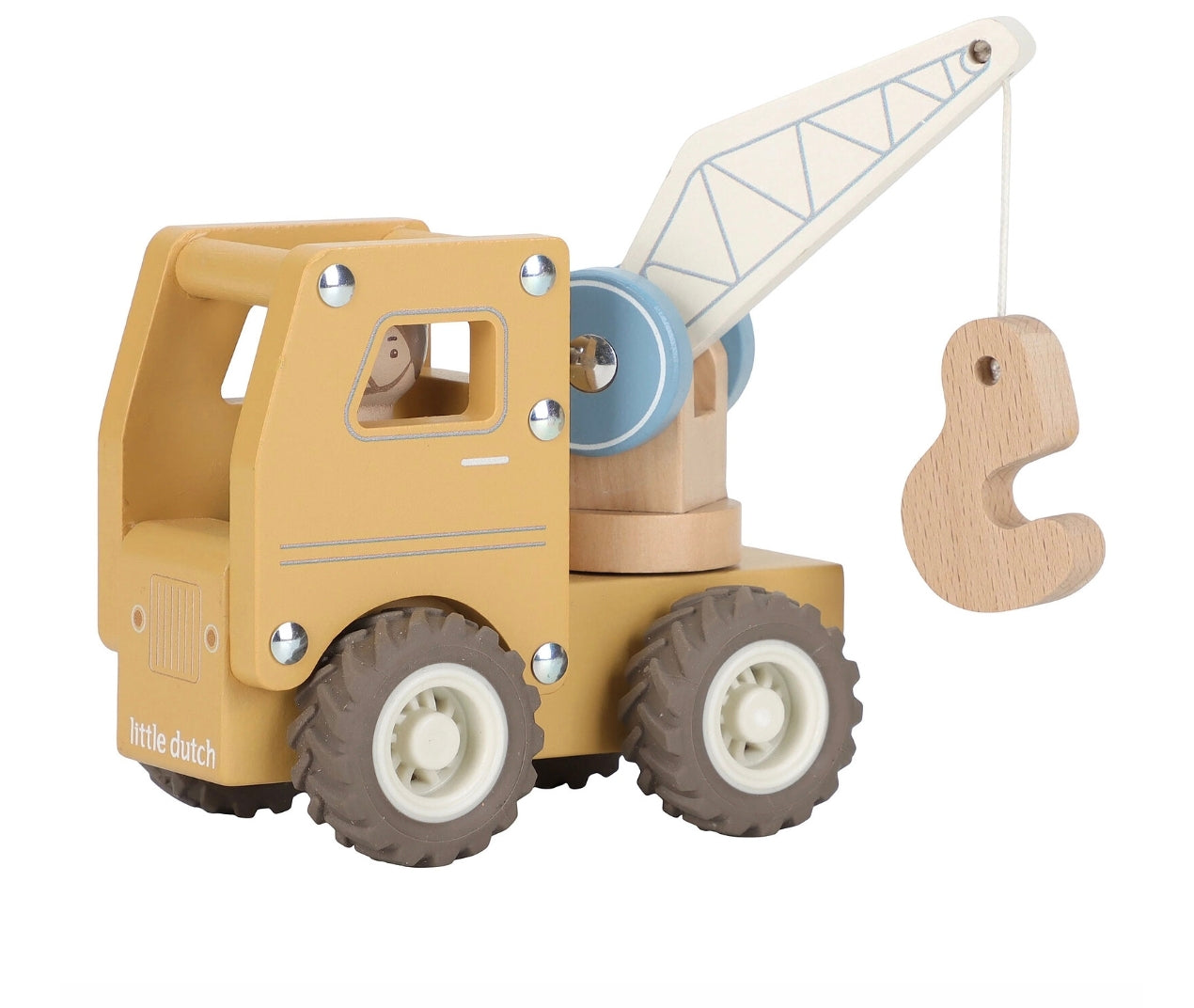 Camion grue en bois - Little Dutch