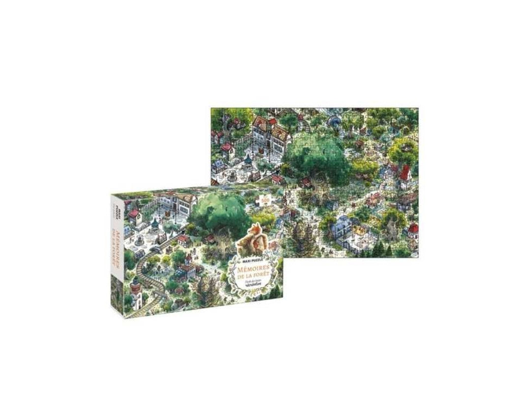 Puzzle 500 pièces - Mémoires de la forêt - L'école des Loisirs